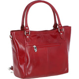 Exquisite Genuine Leather Shoulder Bag in Red: 20-050SR
