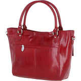 Exquisite Genuine Leather Shoulder Bag in Red: 20-050SR