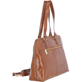 Women’s Large Plain Veg Tan Leather Bag Light Tan: 22-064/R