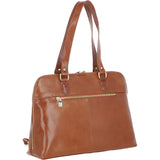 Women’s Large Plain Veg Tan Leather Bag Light Tan: 22-064/R