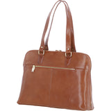 Women’s Large Plain Veg Tan Leather Bag Light Tan: 22-064/R