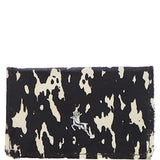 Ashwood Leather Small Hair-On Leather RFID Purse Black Hair Calf: 31596