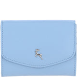Ashwood Medium Leather Purse in Chambray Blue: 32244