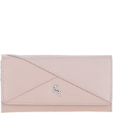 Ashwood Leather Ladies Purse with 8 Card Holder Slots and Zip Pocket in Beige: 32386