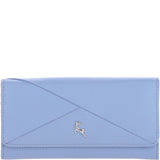 Ashwood Leather Ladies Purse with 8 Card Holder Slots and Zip Pocket in Lilac: 32386