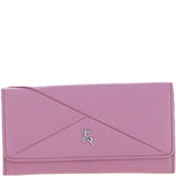 Ashwood Leather Ladies Purse with 8 Card Holder Slots and Zip Pocket in Mulberry: 32386