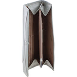 Ashwood Leather Ladies Purse with 8 Card Holder Slots and Zip Pocket in Sage: 32386