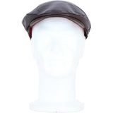Major Peaky Flat Cap in Brown: E40-86