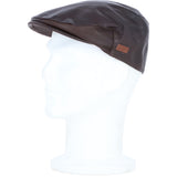 Major Peaky Flat Cap in Brown: E40-86