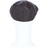 Major Peaky Flat Cap in Brown: E40-86
