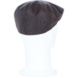 Major Peaky Flat Cap in Brown: E40-86