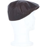 Major Peaky Flat Cap in Brown: E40-86