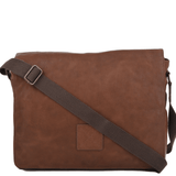 Five Pocket Carry All Leather Messenger Bag Tan/col : Pedro