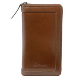 Leather Travel Wallet Chestnut : TW-01