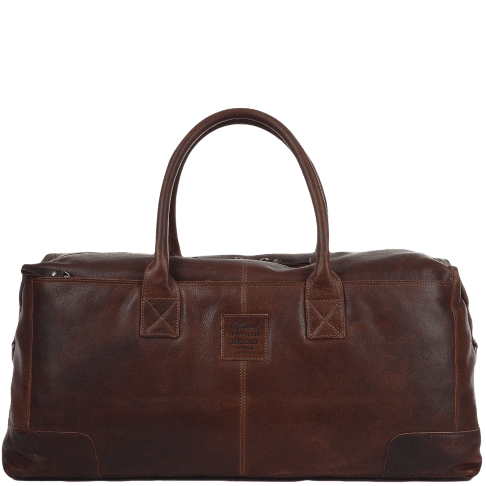 X-Large Leather Holdall Tan/brown : 4556