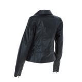 Ladies Ashwood Leather Plus Size Biker Jacket Black: AWL-1991 Plus
