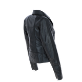 Ladies Ashwood Leather Plus Size Biker Jacket Black: AWL-1991 Plus