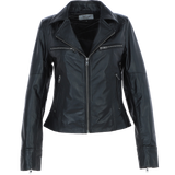 Ladies Ashwood Leather Plus Size Biker Jacket Black: AWL-1991 Plus