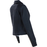 Ashwood Leather Women’s Slim Fit Biker Jacket with Gold Hardware in Black: AWL-Goldy