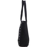 Brampton London's Genuine Suede Leather Shoulder Bag in Black: ELLA-3117