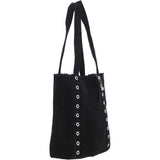 Brampton London's Genuine Suede Leather Shoulder Bag in Black: ELLA-3117