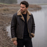 Sheepskin Flying Jacket Ginger: KE-184