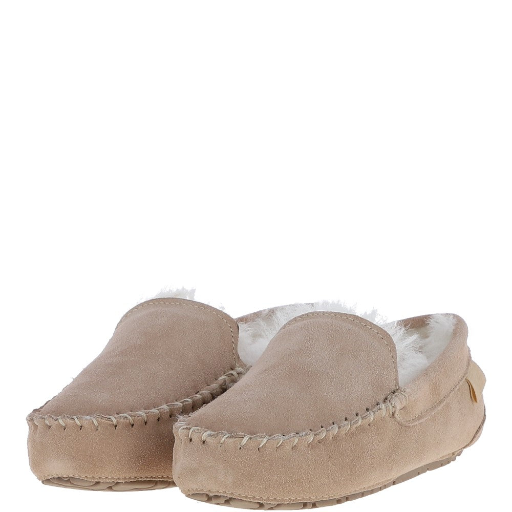 ladies loafers beige_0002