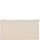 Ashwood Ladies Matinee Purse with 10 Card Slots and Metallic Clasp in Cream: Matinee Lock