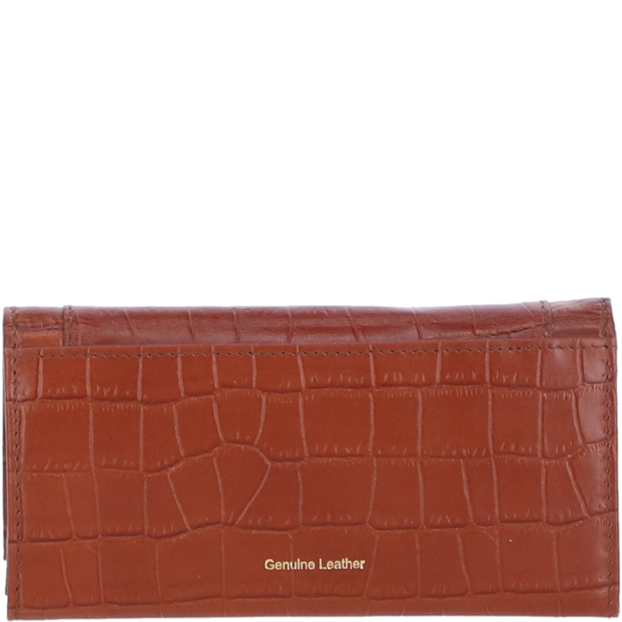 Ashwood Ladies Matinee Purse with 7 Card Slots and ID Window in Soft Cognac: Matinee Purse