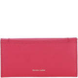 Ashwood Ladies Matinee Purse with 10 Card Slots and Metallic Clasp in Crympson: Matinee Lock