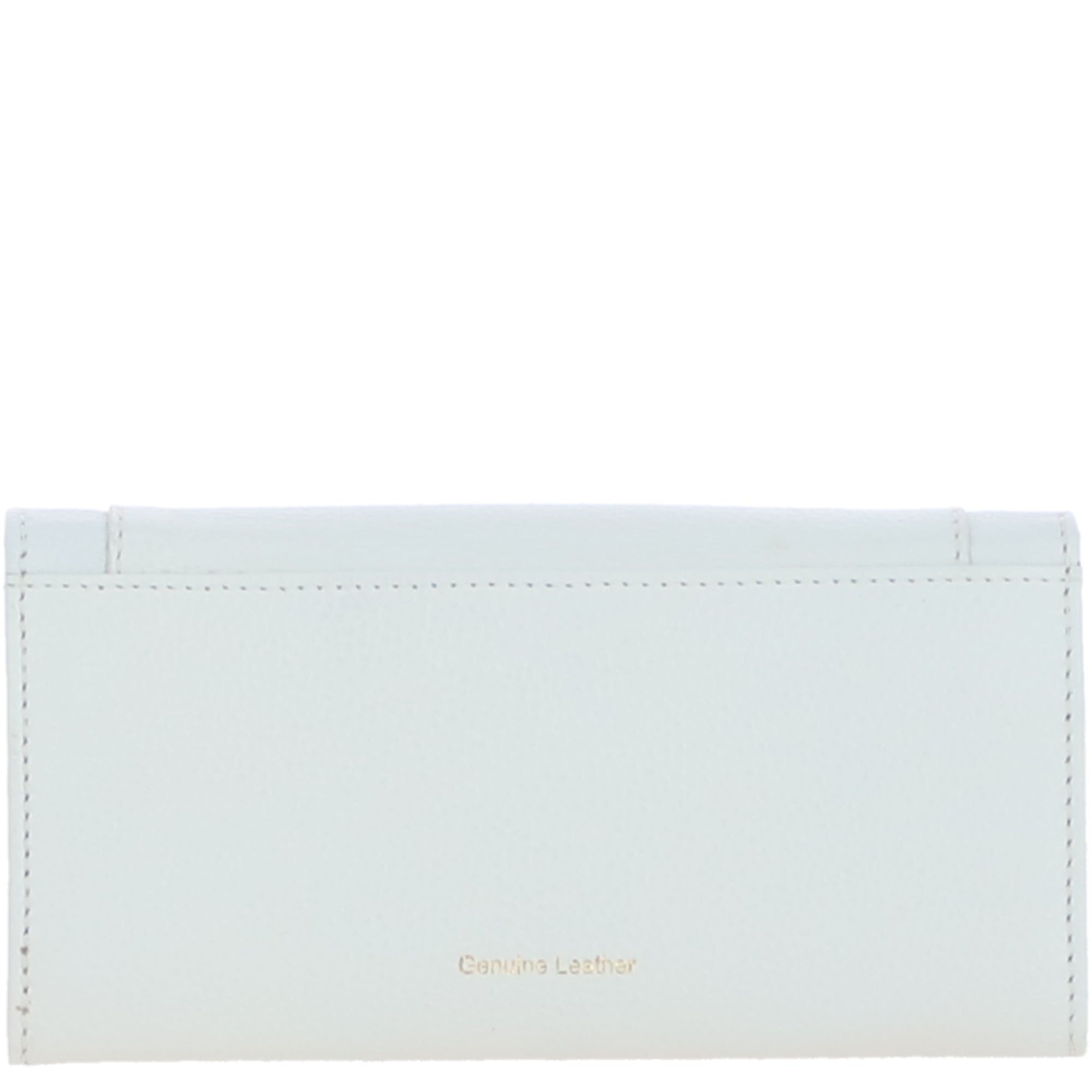 Ashwood Ladies Matinee Purse with 10 Card Slots and Metallic Clasp in Snow White: Matinee Lock
