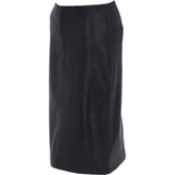 Stylish Leather Pencil Skirt Brown: skirt 23