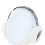 Ashwood X Harris Tweed Sheepskin Fur Earmuffs Tan/Mcload: TW-90-02-TM