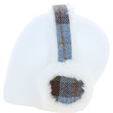 Ashwood X Harris Tweed Sheepskin Fur Earmuffs Tan/Mcload: TW-90-02-TM