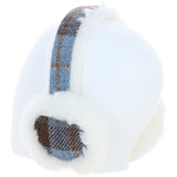 Ashwood X Harris Tweed Sheepskin Fur Earmuffs Tan/Mcload: TW-90-02-TM