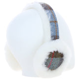 Ashwood X Harris Tweed Sheepskin Fur Earmuffs Tan/Mcload: TW-90-02-TM
