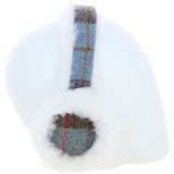Ashwood X Harris Tweed Sheepskin Fur Earmuffs Tan/Mcload: TW-90-02-TM