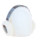 Ashwood X Harris Tweed Sheepskin Fur Earmuffs Tan/Mcload: TW-90-02-TM