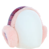 Ashwood X Harris Tweed Sheepskin Fur Earmuffs Baby-Pink/Pink: Tw-90-15-BP
