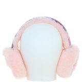 Ashwood X Harris Tweed Sheepskin Fur Earmuffs Baby-Pink/Pink: Tw-90-15-BP